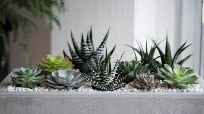 7 succulentes pour un intérieur moderne et sans souci