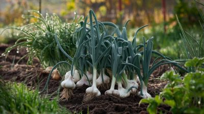 Avant que l'hiver n'arrive, plantez l'ail et l'échalote pour des mets savoureux