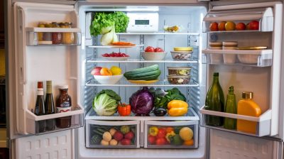 Comment la bonne température dans votre frigo peut réduire votre facture d'énergie?