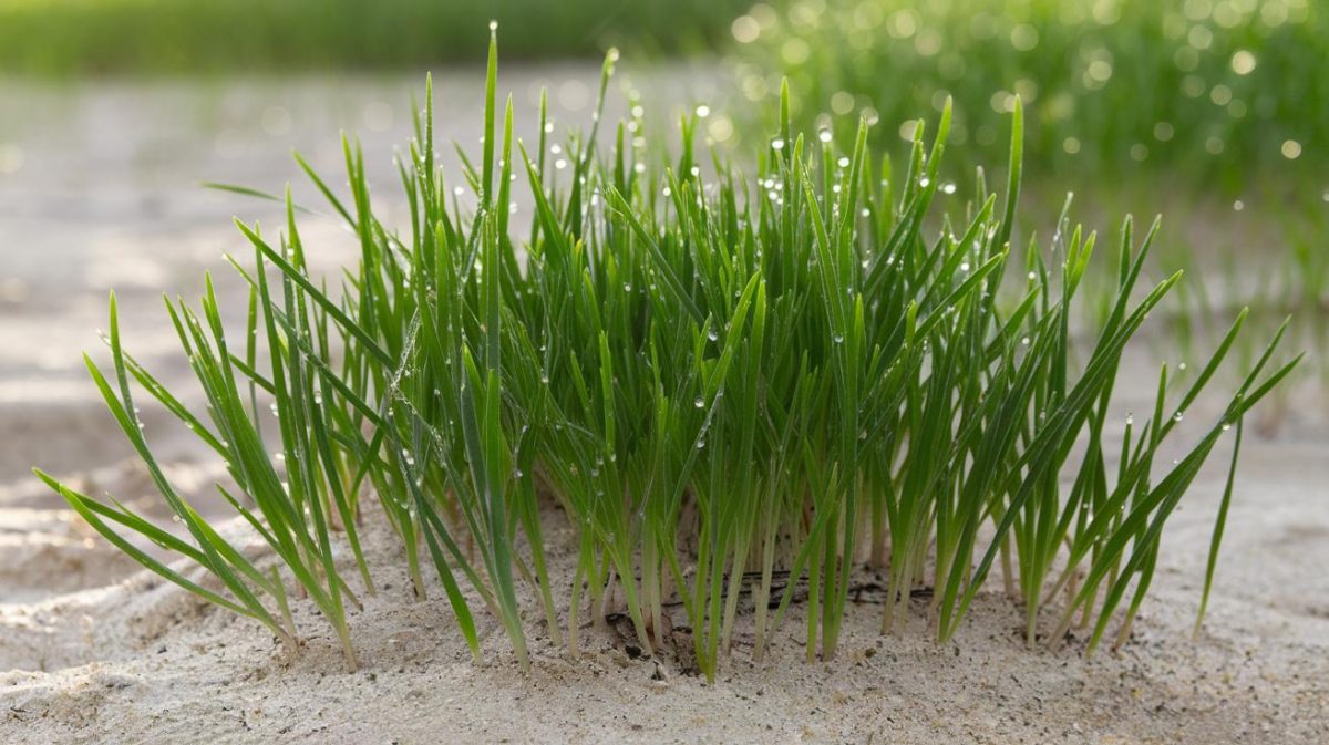 Le sable, un composant naturel pour booster la croissance de votre pelouse