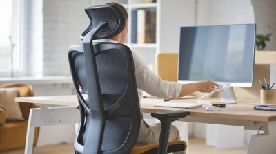 Prévenir les maux de dos au bureau : conseils pour ajuster votre chaise