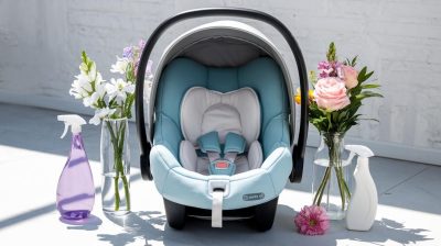 Transformez le siège auto sale de votre bébé en un espace frais et propre